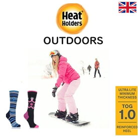 楽天5冠 スノボ スキー【保温力3倍！】 防寒 靴下 レディース 最強 あったか靴下 Heat Holders (Ultra Lite シリーズ) 薄手 ソックス ウィンタースポーツ ルームソックス 足が冷えない あたたかい 冷えとり あったかソックス ソックス 冷え性 対策 TOG1.0 ヒートホルダーズ