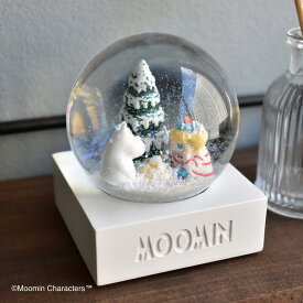 ムーミングッズ 大人 【 大人かわいい雑貨 】 スノードーム 雪玉 リビング デスク 置物 癒しグッズ インテリア おうち時間 癒し おしゃれ雑貨 いやし 雑貨 かわいい 子供部屋 寝室 玄関 周り グッズ かわいい雑貨 インテリア雑貨 おしゃれ 誕生日