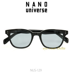 NANO universe �i�m���j�o�[�X �T���O���X NUS-129-2 �E�G�����g���X�^�C�� �\�t�g�J���[�����Y 2025�N���f��