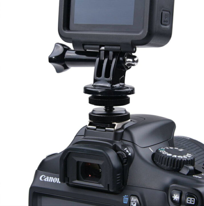楽天市場 期間限定p2倍 新型 一眼レフにスマートフォン Gopro取り付け ホットシューマウントアダプター カメラ スマホ装着グレードル 角度調整可能 ホットシューマウント スマホホルダー Gopro Hero Gopro Hero5 4 3 スポーツカメラ アクションカメラ Avanti East