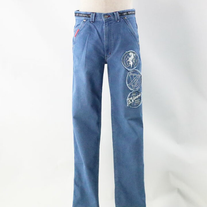 楽天市場】バーニヴァーノ デニムパンツ bss-ojs5275 ユニコーン 刺繍 
