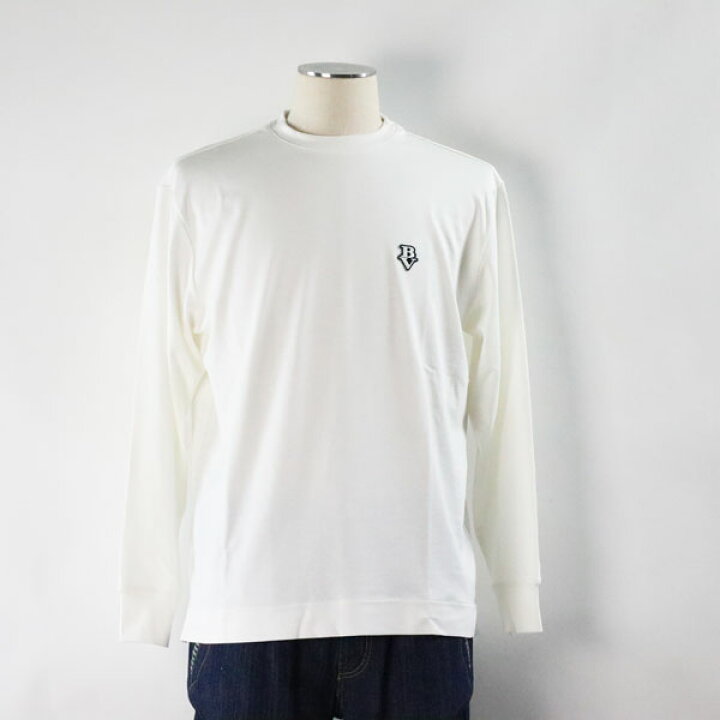 楽天市場】バーニヴァーノ M/Lサイズ 長袖 Tシャツ baw-otn5442 ロンt 