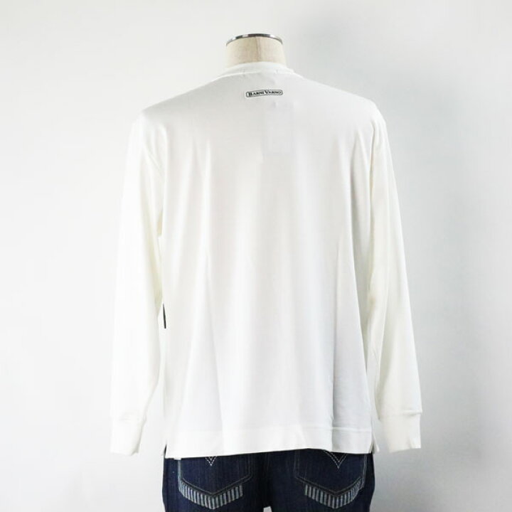 楽天市場】バーニヴァーノ M/Lサイズ 長袖 Tシャツ baw-otn5442 ロンt 