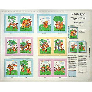 ͂v[̕zG{Epl Pooh,Roo,Tigger Too! Soft Book 110*88.5 SP-389 i Rbgvgn