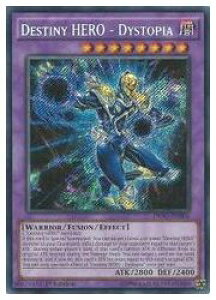 英語版 紫 Destiny HERO-Dystopia(S)(1st)(D-HEROディストピアガイ)(DESO-EN004)