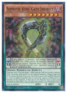 pŁ@P@Supreme King Gate Infinity(SR)(1st)(e喳)(MACR-EN018)