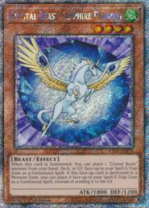 pŁ@@Crystal Beast Sapphire Pegasus(PLSR)(1st)(ʏbTt@CAEyKTX)(RA03-EN179)
