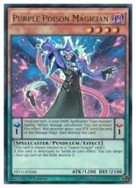 英語版　PEVO　P　Purple Poison Magician(U)(1st)(紫毒の魔術師)