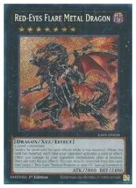 英語版　RA01　黒　Red-Eyes Flare Metal Dragon(S)(1st)(真紅眼の鋼炎竜)