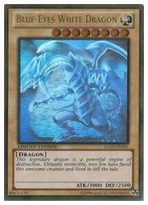pŁ@@BLUE-EYES WHITE DRA(GhostGR)(̔)(GLD5-EN001)