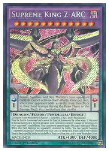 pŁ@P@Supreme King Z-ARC(S)(1st)(eY@[N)(MACR-EN039)