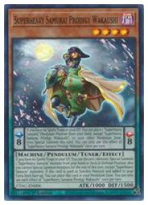 pŁ@P@Superheavy Samurai Prodigy Wakaushi(SR)(1st)(d_J[U4)(CYAC-EN006)