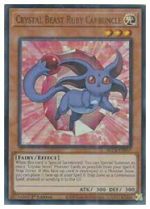 �p��Ł@���@Crystal Beast Ruby Carbuncle(U)(1st)(��ʏb���r�[�E�J�[�o���N��)(BLCR-EN047)