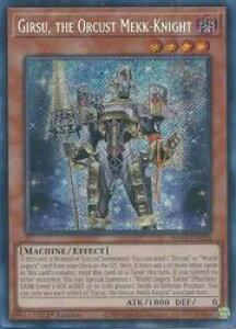 �p��Ł@���@Girsu the Orcust Mekk-Knight(PCR)(1st)(�����̋R�m�M���X)(RA03-EN026)