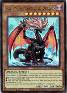 �p��Ł@���@Albion the Shrouded Dragon(U)(1st)(���ߗ��A���r�I��)(CH01-EN005)