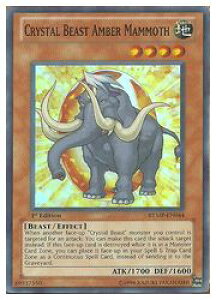 pŁ@@CRYSTAL BEAST AMBER MAMMO(SR)(1st)(ʏbAo[}X)(RYMP-EN044)
