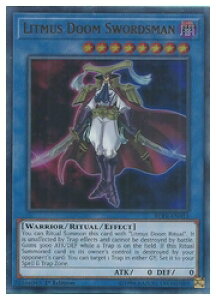 �p��Ł@�@Litmus Doom Swordsman(U)(1st)(���g�}�X�̎��̌��m)(BLRR-EN013)