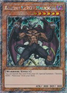 �p��Ł@���@Destiny HERO-Malicious(PLSR)(1st)(D-HERO�f�B�A�{���b�N�K�C)(RA03-EN001)