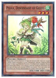 �p��Ł@���@PILICA DESCENDANT OF GUSTO(SR)(1st)(�K�X�^�̐_��s���J)(PRIO-EN029)