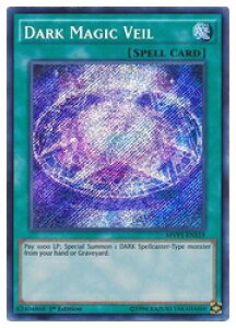 �p��Ł@�΁@Dark Magic Veil(S)(1st)(�����p�̃��F�[��)(MVP1-ENS19)