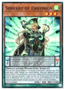 �p��Ł@P�@Servant of Endymion(SR)(�T�[���@���g�E�I�u�E�G���f�B�~�I��)(OP12-EN008)