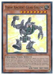 �p��Ł@���@TOON ANCIENT GEAR GOLE(SR)(1st)(�g�D�[���E�A���e�B�[�N�E�M�A)(DRL2-EN022)