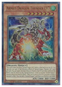 �p��Ł@���@Armed Dragon Thunder LV7(U)(1st)(�A�[���h�E�h���S���E�T���_�[LV7)(BLVO-EN002)