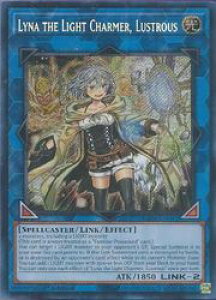 �p��Ł@L�@Lyna the Light Charmer Lustrous(PCR)(1st)(�Ɨs�̌���g�����C�i)(RA04-EN081)