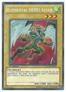 �p��Ł@���@ELEMENTAL HERO AVIAN(S)(1st)(�C���X�g�Ⴂ)(E�E�t�F�U�[�}��)(LCGX-EN002)