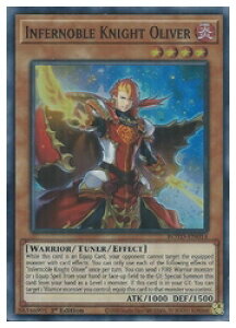�p��Ł@���@Infernoble Knight Oliver(SR)(1st)(�����R�m-�I�����B�G)(ROTD-EN014)