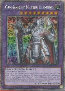 �p��Ł@���@Gem-Knight Master Diamond(PLSR)(1st)(�W�F���i�C�g�}�X�^�[�E�_�C��)(RA04-EN178)