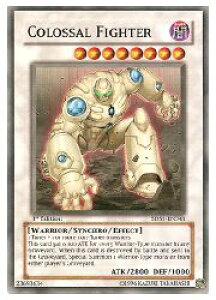 �p��Ł@���@COLOSSAL FIGHTER(SR)(1st)(�M�K���e�B�b�N�E�t�@�C�^�[)(5DS1-EN043)