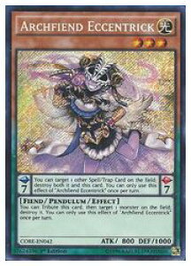 �p��Ł@P�@ARCHFIEND ECCENTRICK(S)(1st)(�G�L�Z���g���b�N�E�f�[����)(CORE-EN042)