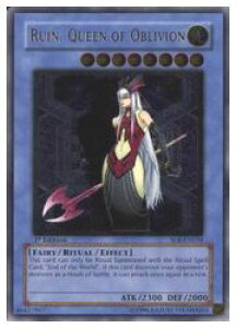 �p��Ł@�@RUIN QUEEN OF OBLIVION(A)(1st)(�j�ł̏��_���C��)(SOI-EN034)
