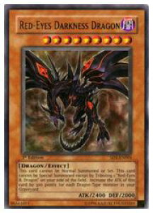 �p��Ł@���@RED-EYES DARKNESS DRAGON(U)(1st)(�^�g��̈ŗ�)(SD1-EN001)