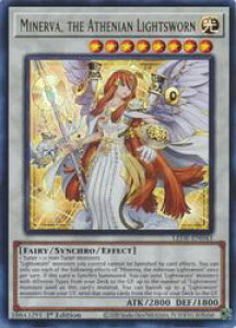 �p��Ł@���@Minerva the Athenian Lightsworn(U)(1st)(���C�g���[�h�E�A�e�i�E�~�l���o)(LEDE-EN043)