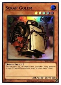 �p��Ł@���@Scrap Golem(SR)(�X�N���b�v�E�S�[����)(EU��)(OP13-EN005)