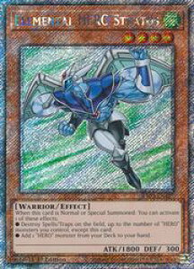 �p��Ł@���@Elemental Hero Stratos(PLSR)(1st)(E�EHERO�G�A�[�}��)(RA03-EN177)