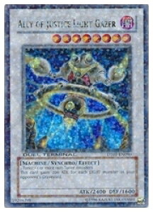 �p��Ł@���@ALLY OF JUSTICE-LIGHT GAZER(U)(A�EO�EJ���C�g�E�Q�C�U�[)(DT01-EN090)