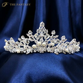 ティアラ 結婚式 ウエディング 披露宴 ブライダル tiara 花嫁 髪飾り ft9069plsr