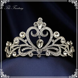 ティアラ 結婚式 ウエディング 披露宴 ブライダル tiara 花嫁 髪飾り ft8015sr