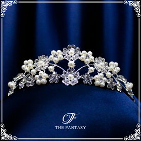 ティアラ 結婚式 ウエディング 披露宴 ブライダル tiara 花嫁 髪飾り ft8120plsr