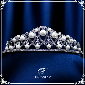 ティアラ 結婚式 ウエディング 披露宴 ブライダル tiara 花嫁 髪飾り ft8214plsr