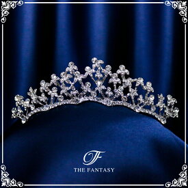 ティアラ 結婚式 ウエディング 披露宴 ブライダル tiara 花嫁 髪飾り ft9008sr