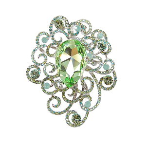 ブローチ フォーマル スワロフスキー 花 パール brooch 在庫一掃セール かわいい タトゥーシール 贈呈中 fx206gnsr