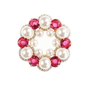 ブローチ フォーマル スワロフスキー 花 パール brooch 在庫一掃セール かわいい タトゥーシール 贈呈中 fxp128pkgd