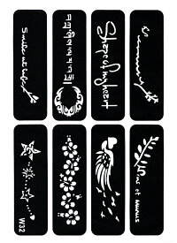 楽天市場 ヘナタトゥー ステンシルシートの通販