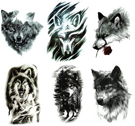 楽天市場 狼 タトゥーの通販