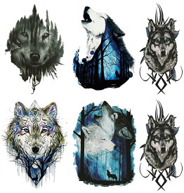 楽天市場 狼 タトゥーの通販