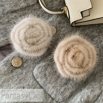 楽天市場】毛皮 コサージュの通販